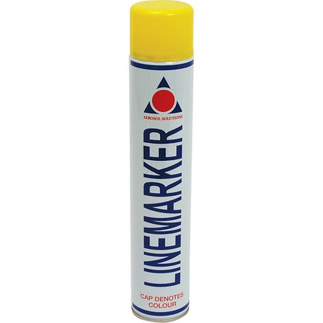 0900 Line Marking Spray Paint Yellow 750Ml