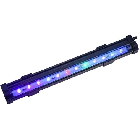 Pierre à air 2 watts pour aquarium avec lumière LED à changement de couleur automatique (longueur - 25 cm pour petits aquariums) pour pompe à air d'aquarium (1/5)