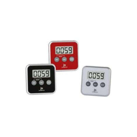 Lowell JT-5412R Küchen-Timer Digitaler Küchentimer Rot