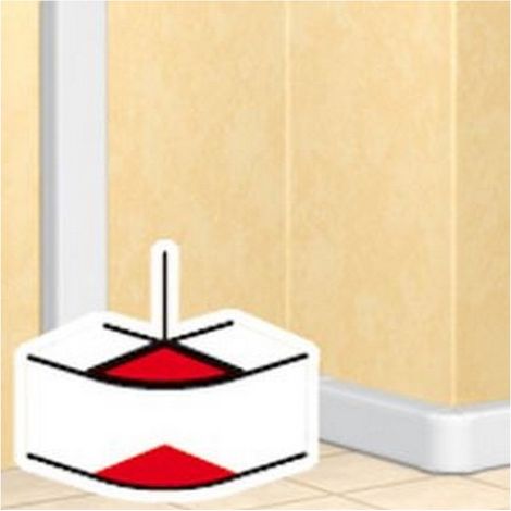 Legrand 010623 - Exterior angle - 60 to 120° - DLP mono 65x150 and 65x195 - white