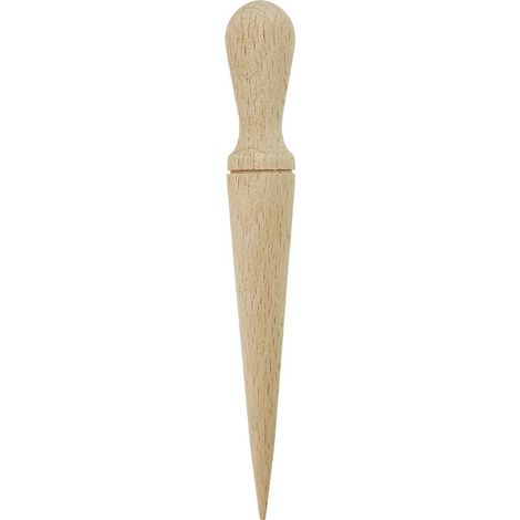 Poignée perforée, dimensions 14,7 x 2, utilisée pour mesurer l'espacement des graines dans le jardinage et l'horticulture. (1/5)