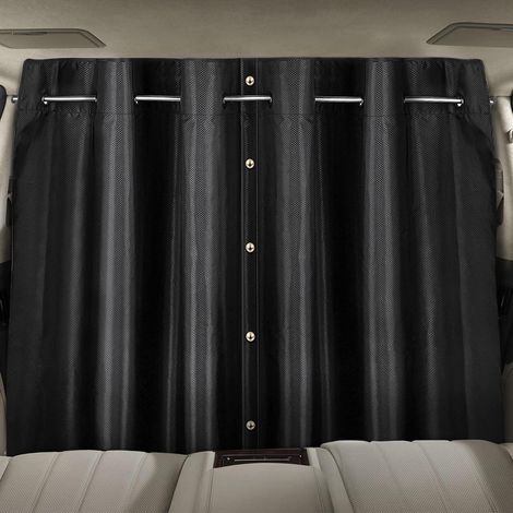 Rideau occultant pour voiture, camping, voyage, protection solaire, 190x128cm (1/5)