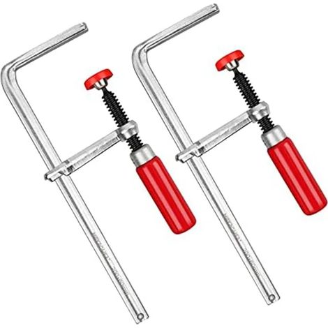 Serre Joint Rail De Guidage 160x60mm , Serre Joint à Levier De Table à Cliquet , Pince De Table à Cliquet Pour Le PonçAge Et La Coupe De PréCision , 2 PièCes (1/4)