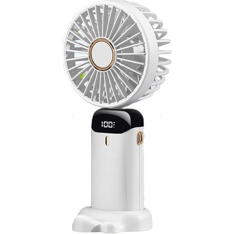 Ventilateur électrique portable rechargeable par USB (1/5)