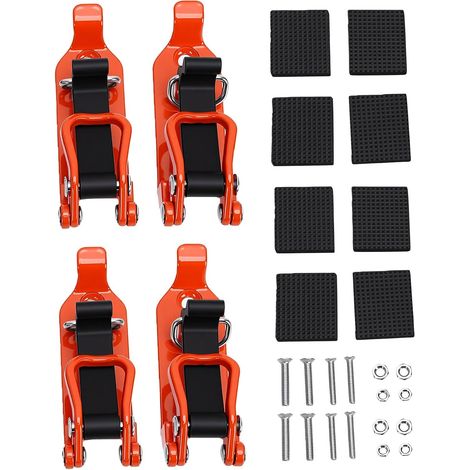 Gummischaufelhalter, Werkzeughalterung für Dachgepäckträger und Ladefläche, 4 Stück, für Dachgepäckträger und Ladefläche (1/5)