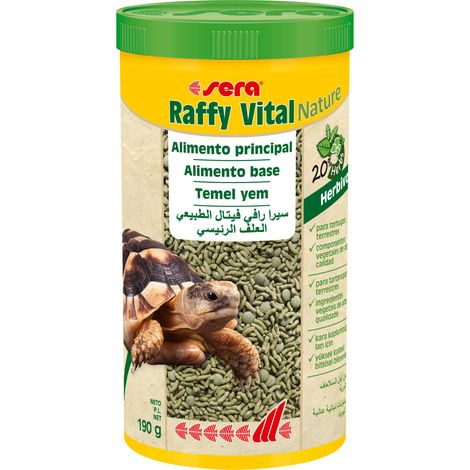 Sera Raffy Vital Nature - Variété d'herbes pour reptiles herbivores