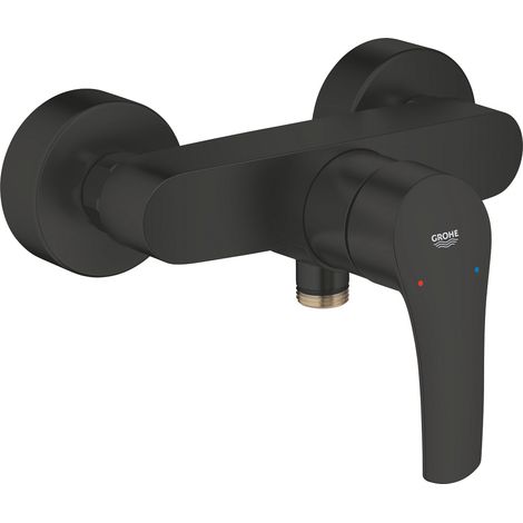 Monomando Ducha Negro Eurosmart Grohe (1/2)