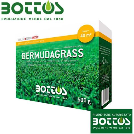 Graines de bermudagrass pour pelouse 1 Kg – Grande vitesse de germination – Résistant à la sécheresse et aux températures élevées – Bottos
