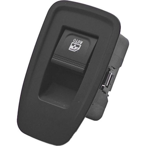 254013877R Interrupteur de lève-vitre électrique à un seul bouton pour les modèles Renault CLIO 2019-2023, commandant la montée et la descente d'une seule vitre. (1/4)