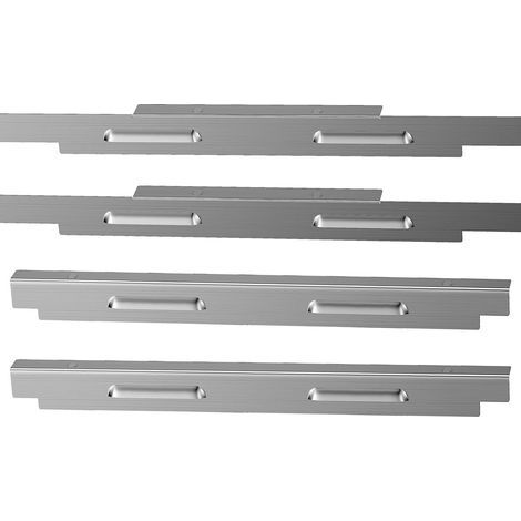 Pare-vent pour brûleur latéral pour BBQ, acier inoxydable, argent (1/5)