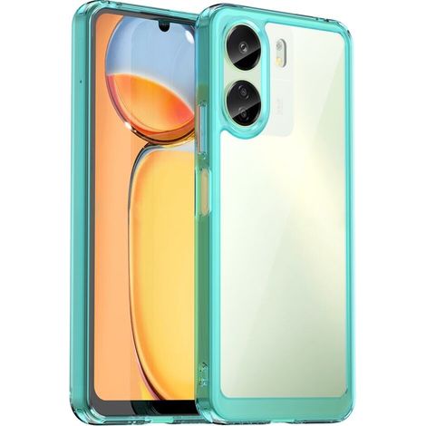 Custodia per Xiaomi Redmi 13C / Poco C65, Fusion Hybrid, trasparente / blu (1/5)