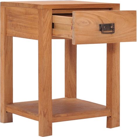 Maison Exclusive - Comodino 35x35x50 cm in Legno Massello di Teak