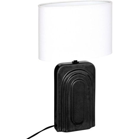 Lampada monia h42cm nero - Atmosphera créateur d'intérieur (1/4)