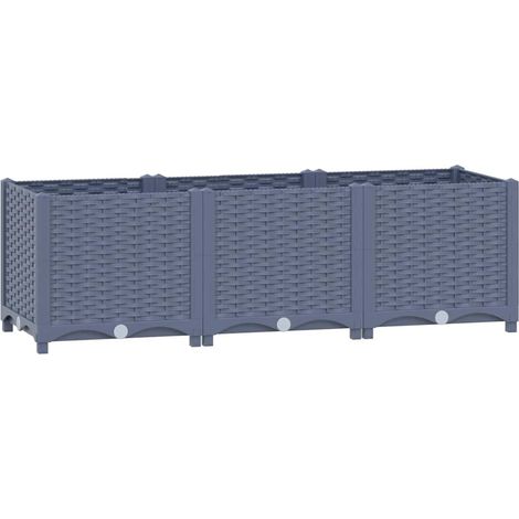 Maison Exclusive - Hochbeet 120x40x38 cm Polypropylen (1/5)