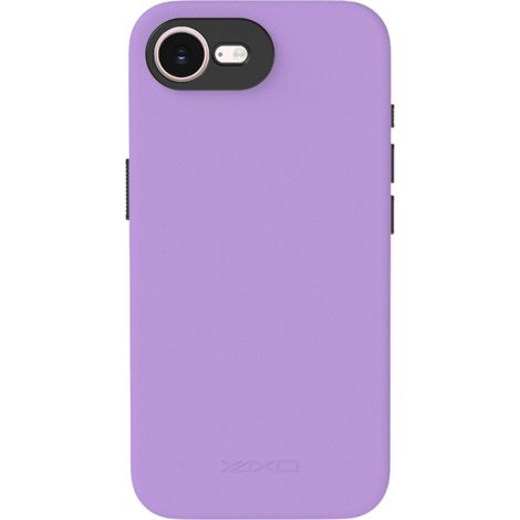 Étui Yaxo Leather Gear Slim MagSafe pour iPhone 17e, violet néon - Édition Cool (1/5)