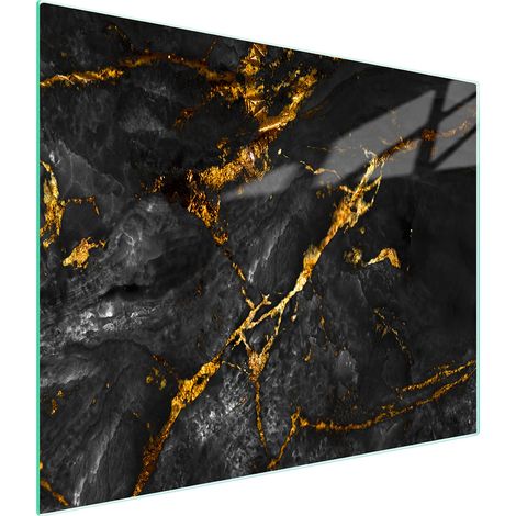 Planche à découper en verre 52x30 marbre (1/5)