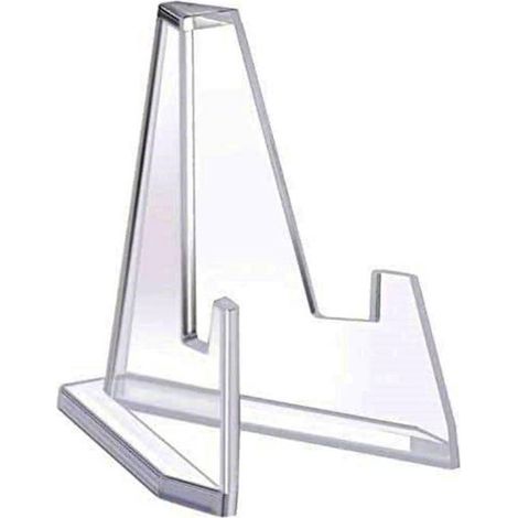 Chevalets transparents antidérapants - lot de 24 - plastique transparent (1/5)