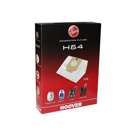 Boite de 5 sacs H64 (146020-51544) (35600637) Aspirateur HOOVER