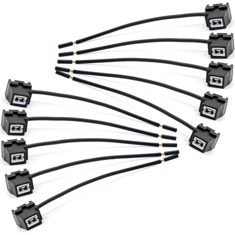 Cubo de casquillo cerámico P21/5W 1157 para iluminación 12V/24V x 10 (1/3)