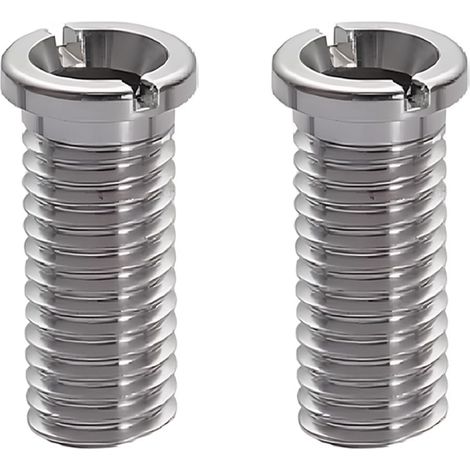 Lot de 2 vis de bonde creuses en acier inoxydable argenté pour panier d'évier, accessoires de cuisine (passoire de 40 mm) (1/5)