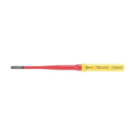 WERA KRAFTFORM KOMPAKT VDE 60 IS 0,8 X 4,0 X 157 MM TIE POUR Ã©LECTRICIEN VIS Ã  FENTE LAME INTERCHANGEABLE 4.0 MM