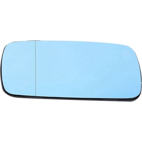 Cristal de espejo retrovisor antivaho calefactable para coches, apto para su sustitución en E39 y E46.