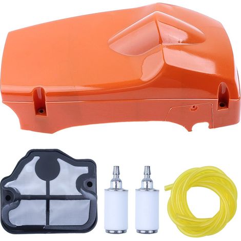 Kit de couvercle de moteur supérieur, couvercle de cylindre, filtre à air, ligne de carburant pour Husqvarna 137 142 Accessoires pièces de rechange (1/5)