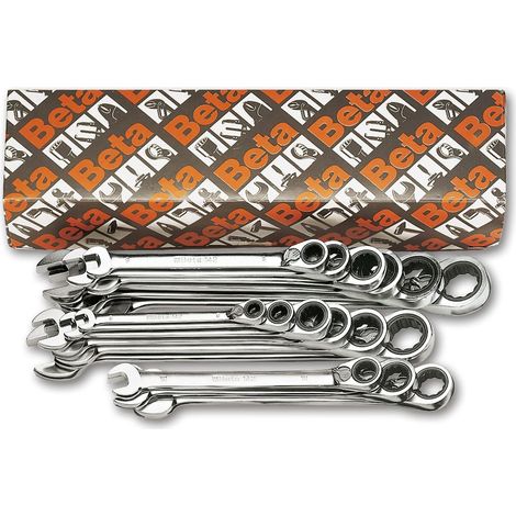 Serie chiavi combinate a cricchetto beta 142/s15 (1/5)