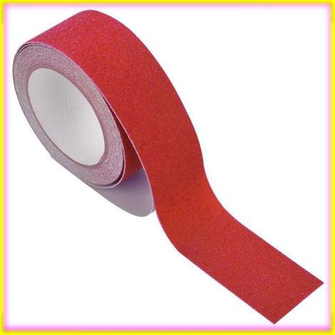 keenso Ruban antidérapant (Gris)Coloré 5M5cm PVC Antidérapant Anti-dérapant Adhésif Pour Marche D'Esca jardin outils Gris Rouge (1/5)