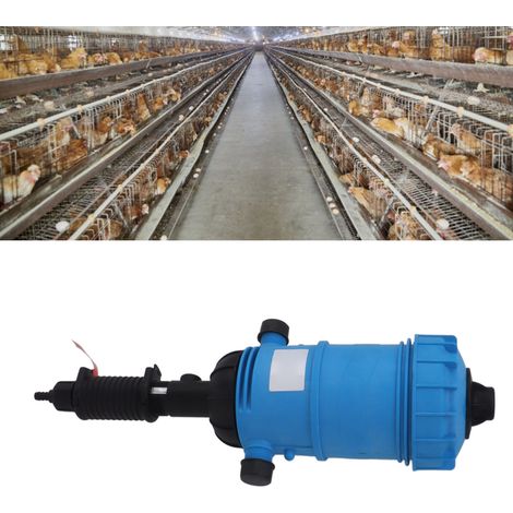 Inyector de fertilizante proporcional G3/4: inyector de líquido ajustable sin conexión eléctrica para jardines industriales y ganadería.