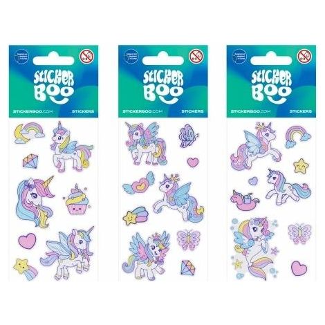 Adesivi misti BOO Unicorno
