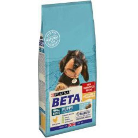 BETAᆴ Puppy Small Breed Dry Dog Food with Chicken 2kg - 13303