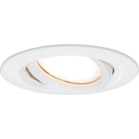Nova Plus Spot encastrable pour salle de bains LED LED 6 W IP65 blanc mat (1/4)