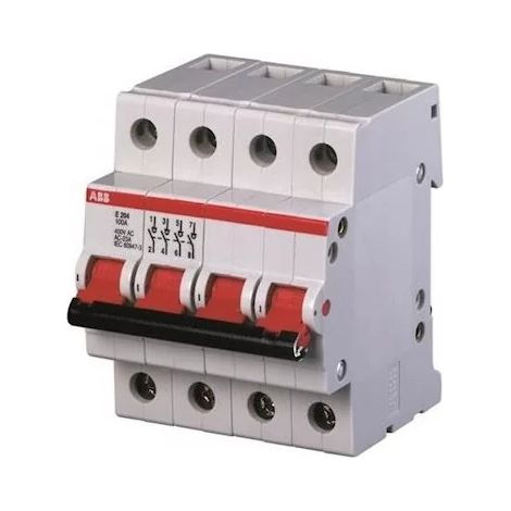 Interruttore sezionatore ABB E204/125G 4P 125A 4M M646314 (1/3)