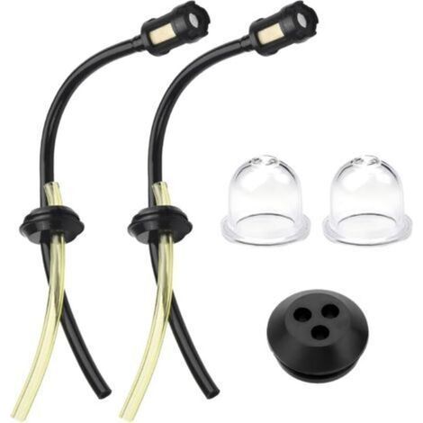 Kit Universal De Durite Essence Debroussailleuse, Tuyaux D'essence Avec Filtre, Durite Essence Debroussailleuse En Caoutchouc,Tuyau De Carburant Pour, Pour Le Jardinage Et L'agriculture