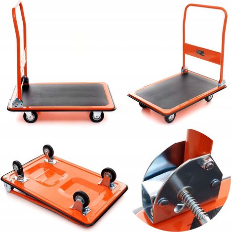 Carrello di trasporto da magazzino Kraft&Dele da 300 kg (1/5)
