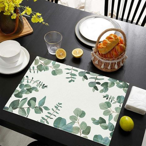 Tapis de bureau, organisateurs et rangements de cuisine, sets de table, sets de table familiaux, sets de table de fêtes, nappes A (1/4)