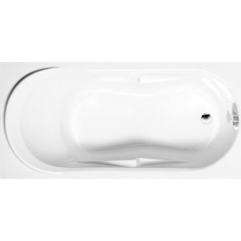 ADRIANA Bain rectangulaire 160x74x45cm, Blanc (1/4)