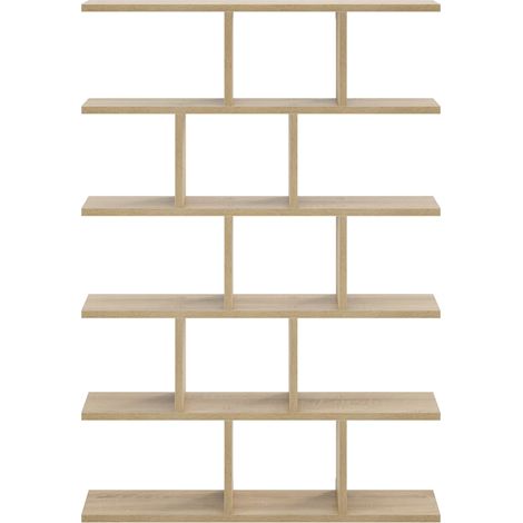 vidaXL Estante de pared Roble Sonoma 70 x 17 x 101 cm (1/2)