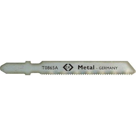 C.K., lame per seghetto alternativo HSS, per metallo, fine, 5 pezzi T0865A