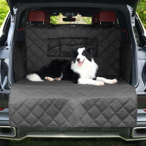Protection de coffre pour chien, antidérapante, imperméable et résistante aux déchirures, universelle, pour les côtés et les pare-chocs des camions et SUV (105 x 195 x 38 cm)