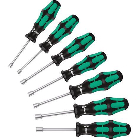 Wera 05029510001 - 395 HO/7 SM Hollow Shaft Socket wrench screwdriver set, 7-piece (1/5)
