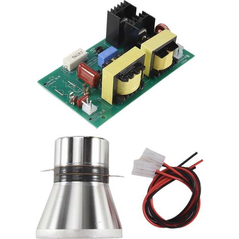 Hochleistungs-Ultraschallreiniger 220 V, 100 W, 40 kHz mit Wandler und Steuereinheit. Ersatzteile inklusive. (1/5)