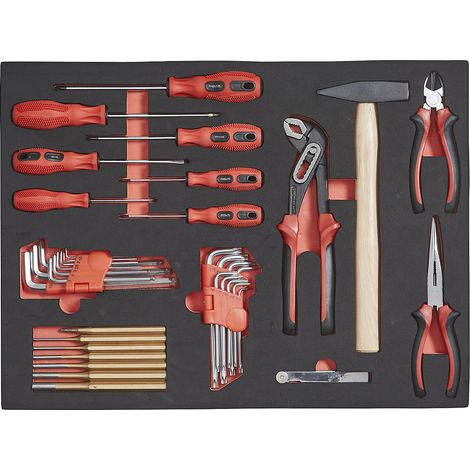 kaiserkraft 570058 kaiserkraft Kit d'outils avec (1/5)