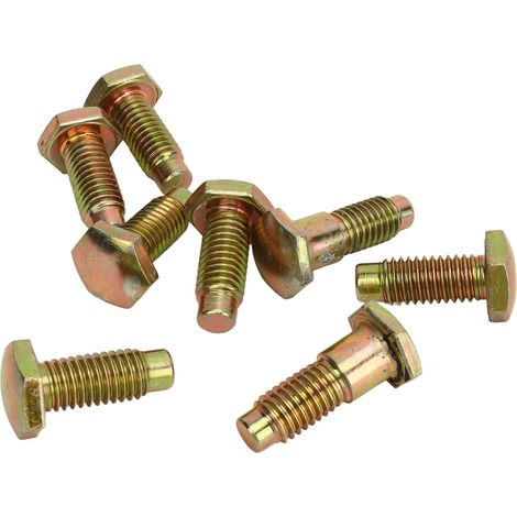 Boulons de ceinture de sécurité INL10528, tête 13/16in, vis longues et courtes pour carrosseries A, G, X et B, kit de fixation auto. (1/5)