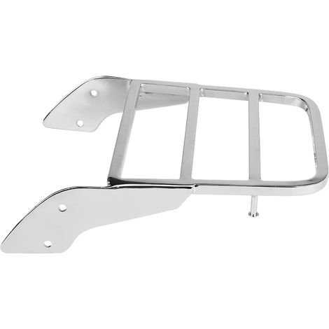 Barre de sissy et porte-bagages arrière chromé pour Honda Shadow VT750 C2 1997-2003 (1/5)