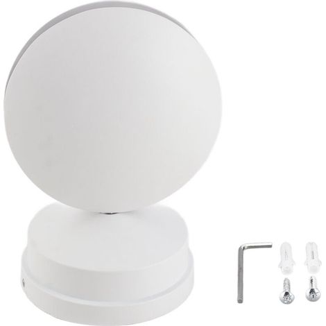 Luminaire mural LED applique ronde 10W blanc AC85-265V salle de séjour (1/5)