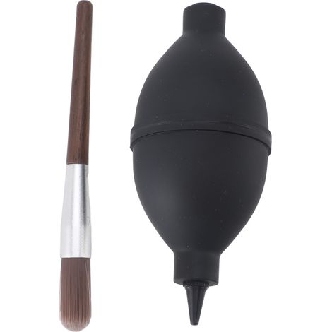 Soplador de polvo para molinillo de café con cepillo – ABS y silicona – 1 x Herramienta para eliminar el polvo del teclado y la cámara (1/5)