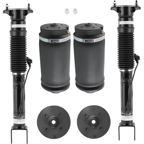 2× Hinten Stoßdämpfer + 2× Luftfeder Hinten for Mercedes GLE W166 M-Klasse (1/5)