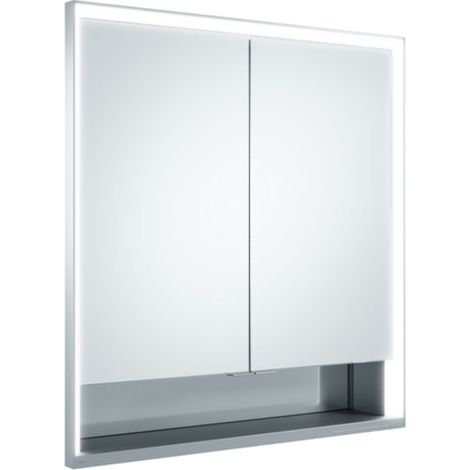 KEUCO Royal Lumos armoire de toilette encastrable 2 portes, porte